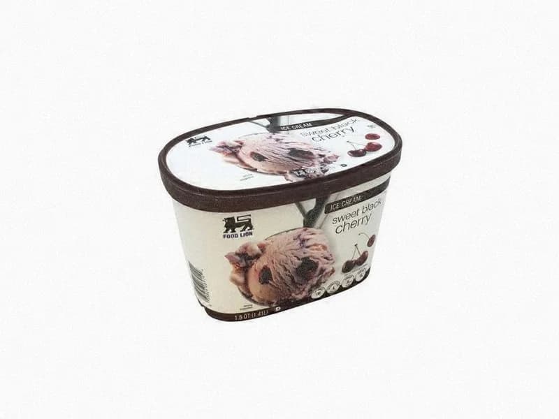 Sweet Black Cherry Ice Cream