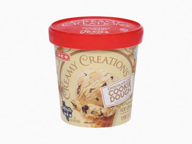 Creamy Creations Chocolate Chip Cookie Dough Ice Cream