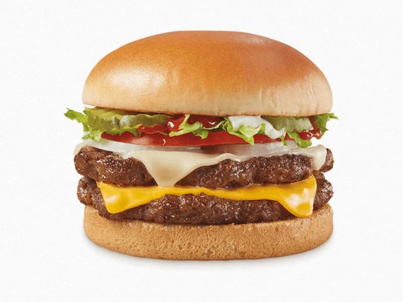 Two Cheese Deluxe Stackburger