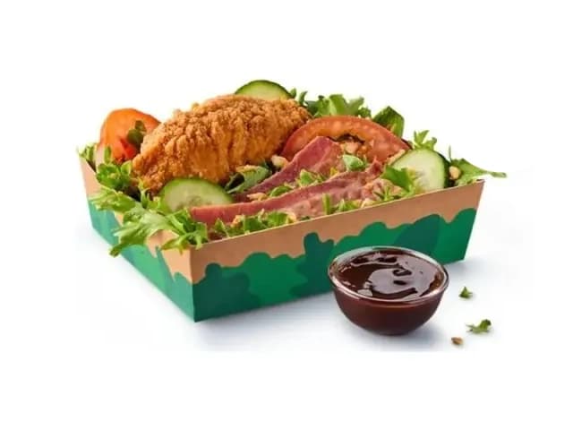 Crispy Chicken and Bacon Salad