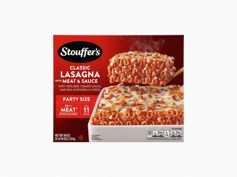 Lasagna with Meat & Sauce