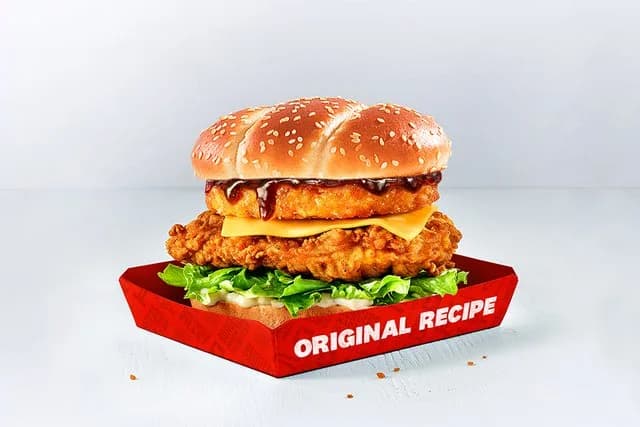 BBQ Fillet Tower Burger