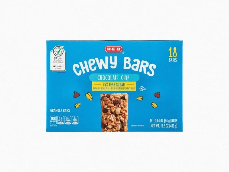 Chocolate Chip Chewy Bars