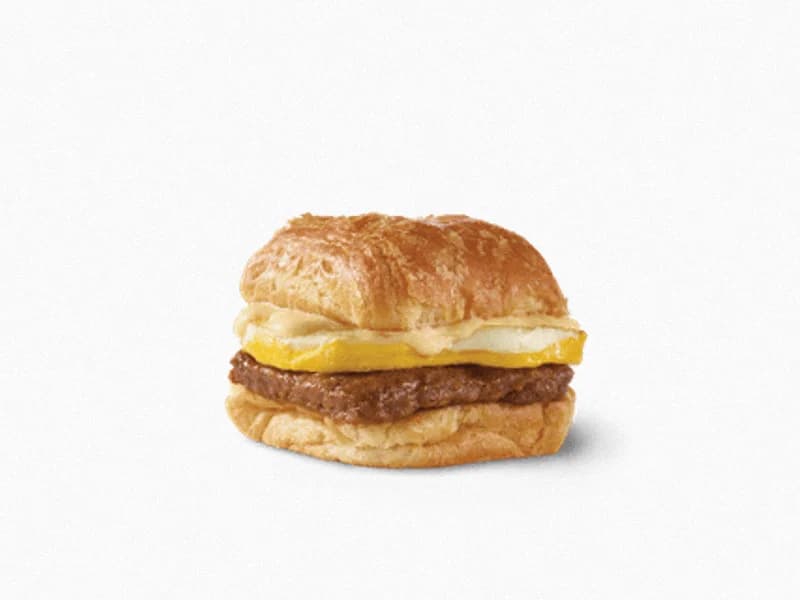 Sausage, Egg & Swiss Croissant