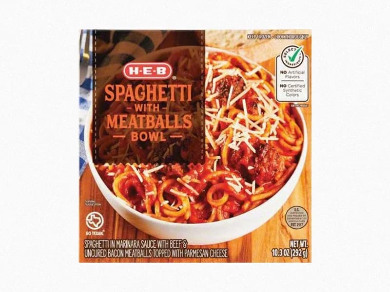 Spaghetti & Meatballs Bowl