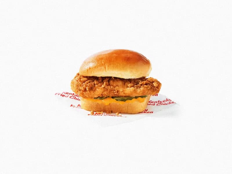 Spicy Kentucky Fried Chicken Sandwich