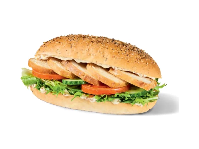 Roast Chicken & Honey Mustard Mayo Oval Bite