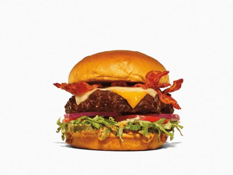 Big Cheesy Bacon Burger