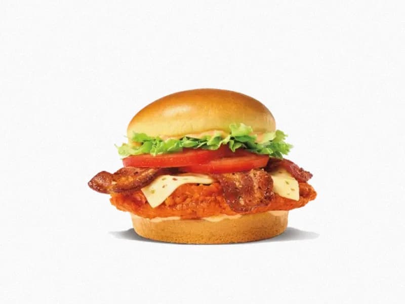 Fiery Bacon Royal Crispy Chicken