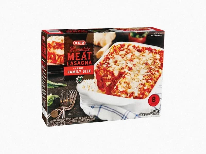 Homestyle Meat Lasagna