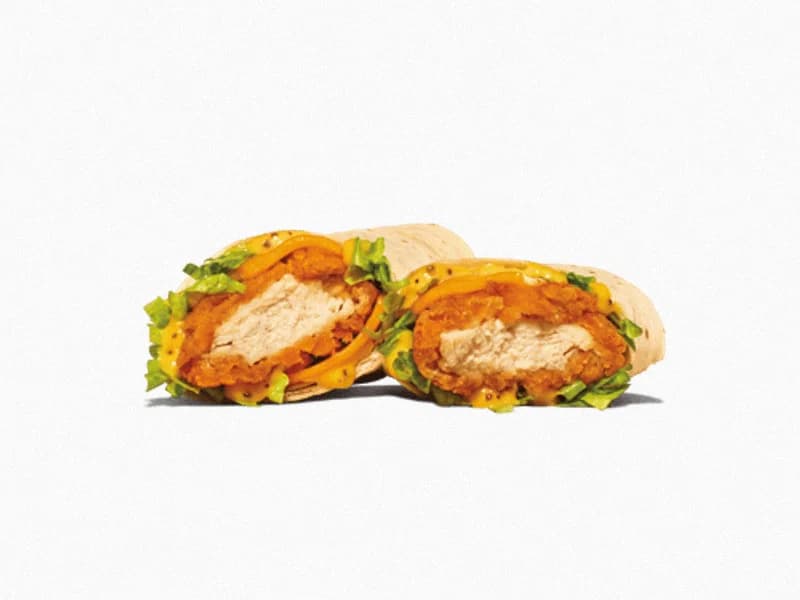 Honey Mustard Chicken Wrap