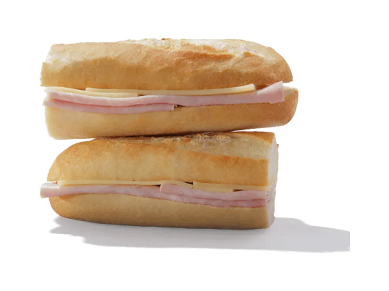 Ham and Cheese Baguette
