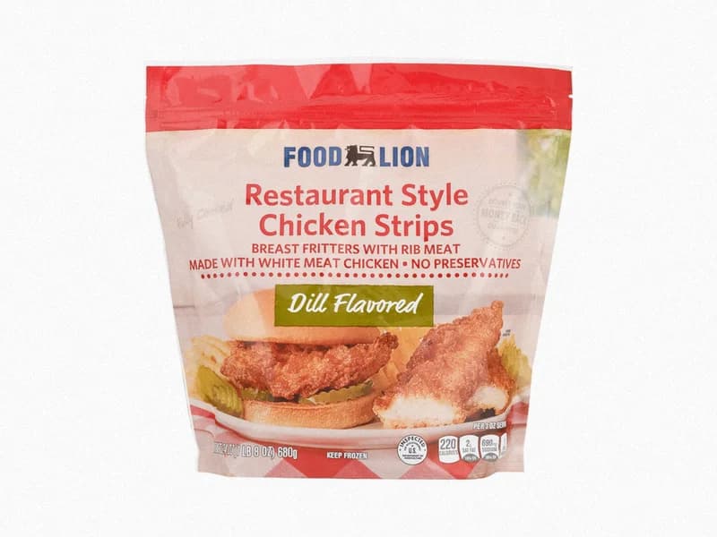 Dill Flavored Restaurant Style Chicken Strips