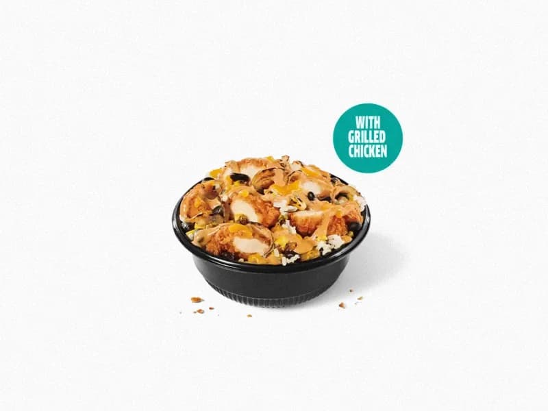 Grilled Chicken Fajita Protein Bowl