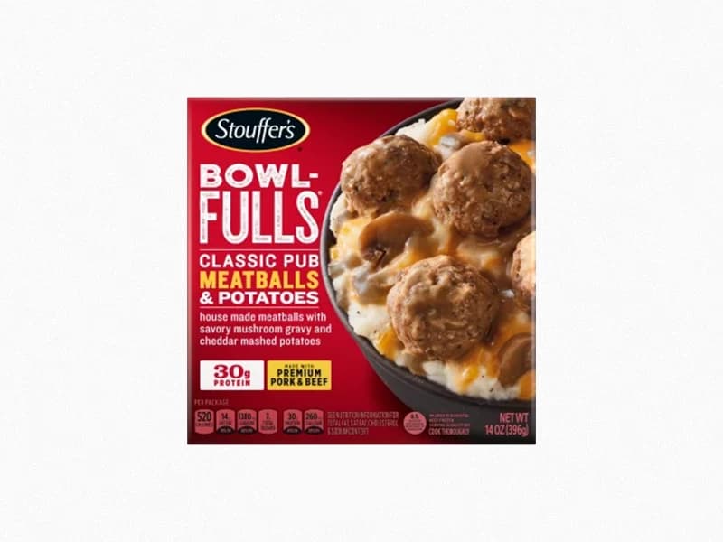Bowl-FULLS Classic Pub Meatballs & Potatoes