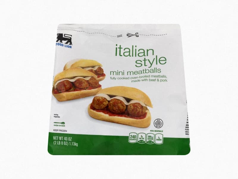 Mini Italian Style Meatballs