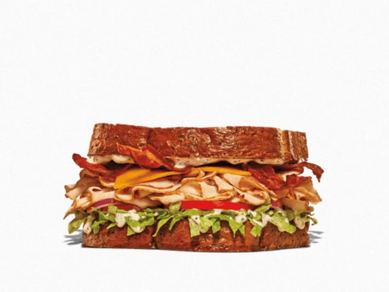 Roast Turkey Ranch & Bacon Sandwich