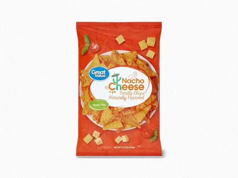 Nacho Cheese Tortilla Chips
