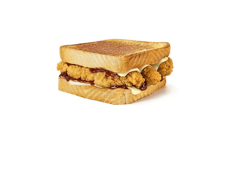 Honey BBQ Chicken Strip Sandwich