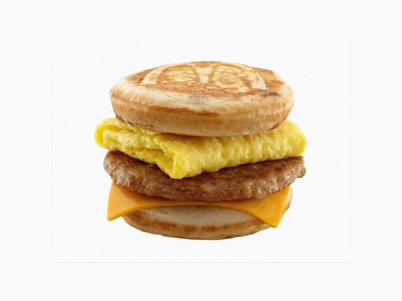 Sausage Egg & Cheese McGriddles