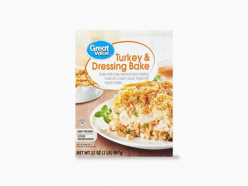 Turkey and Dressing Bake