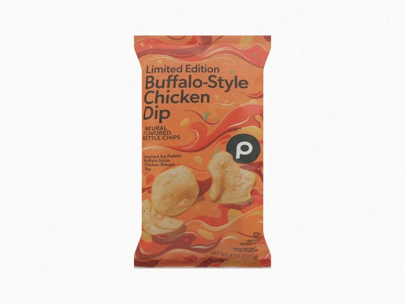 Kettle Cooked Buffalo-Style Chicken Dip Potato Chips