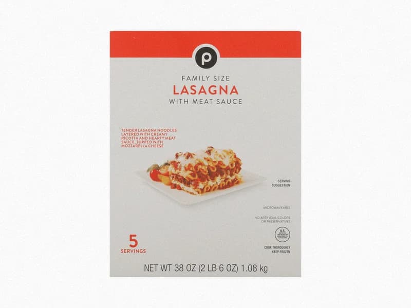 Lasagna with Meat Sauce Family Size