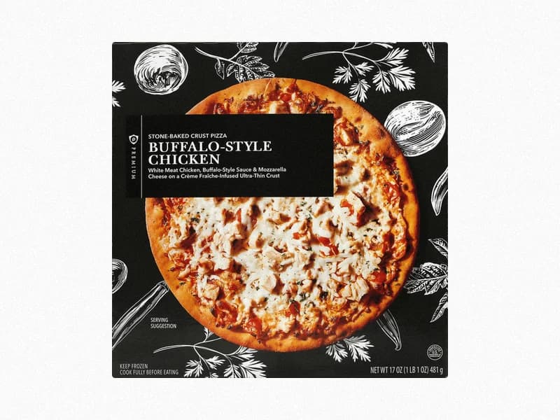 Premium Buffalo-Style Chicken Stone-Baked Crust Pizza