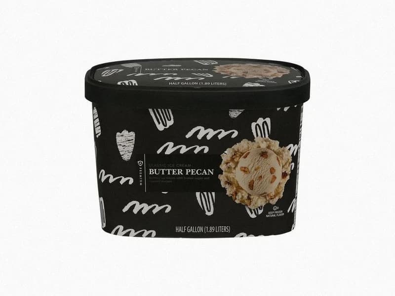 Premium Butter Pecan Ice Cream