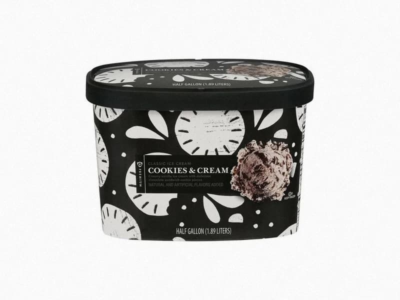 Premium Cookies & Cream Ice Cream