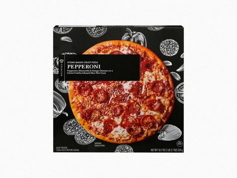 Premium Pepperoni Stone-Baked Crust Pizza