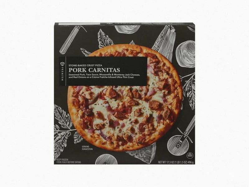 Premium Pork Carnitas Stone-Baked Crust Pizza