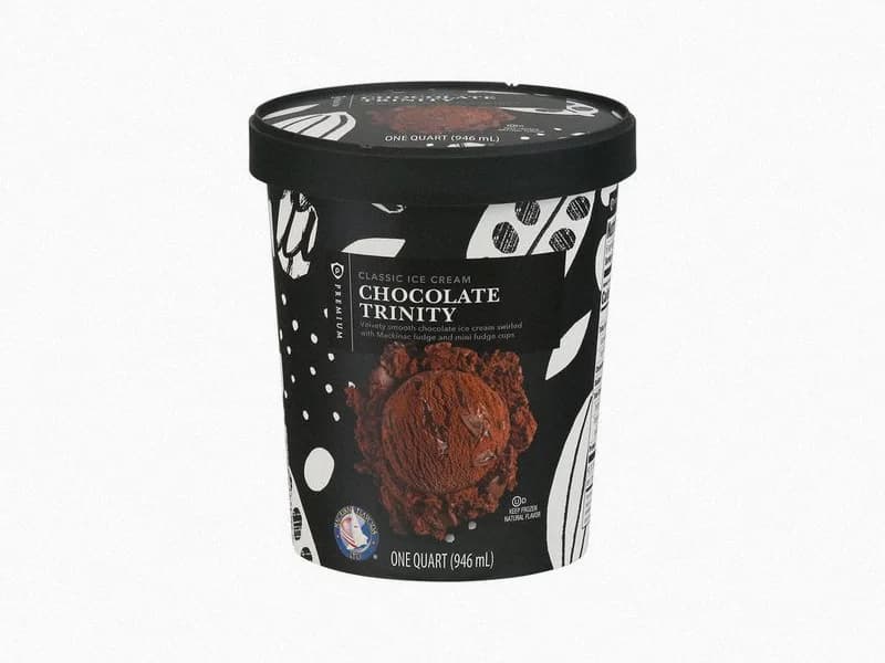 Premium Rich & Creamy Chocolate Trinity Ice Cream