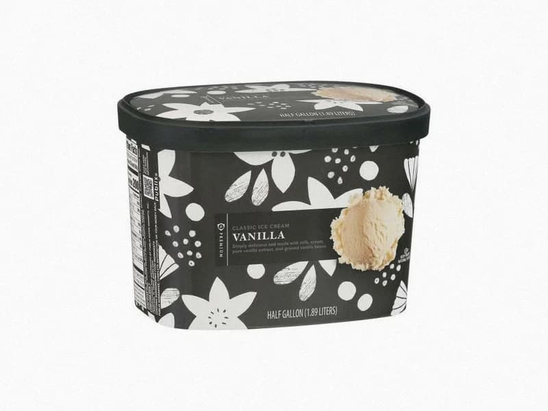 Premium Rich & Creamy Vanilla Crunch Ice Cream
