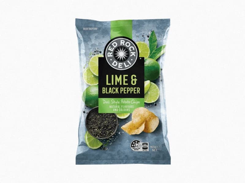 Lime & Black Pepper Potato Chips