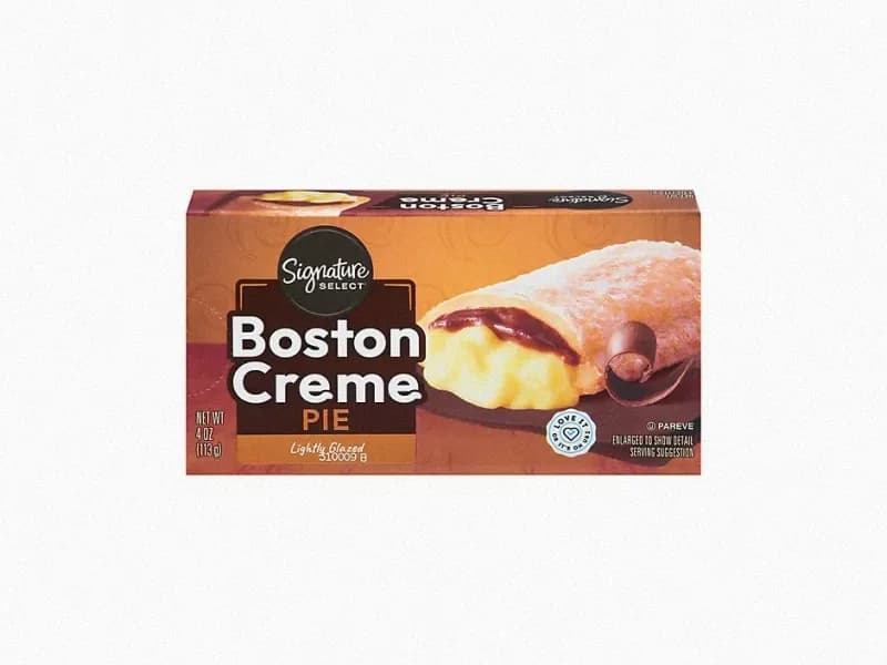 Boston Creme Snack Pie