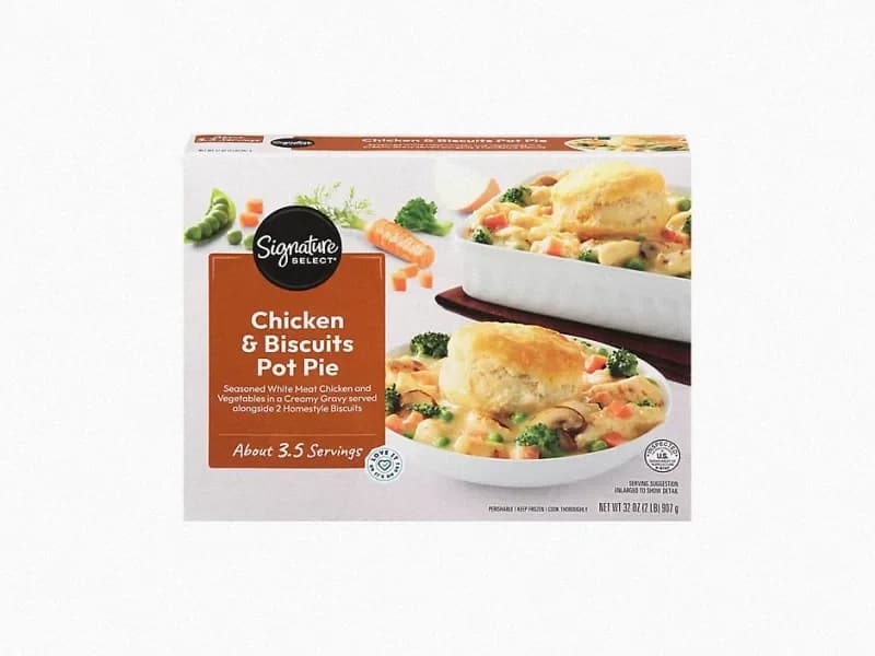 Crustless Chicken Pot Pie