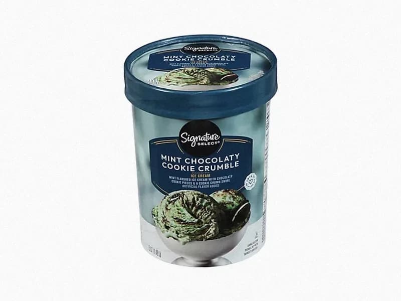 Mint Chocolate Cookie Crumble Ice Cream