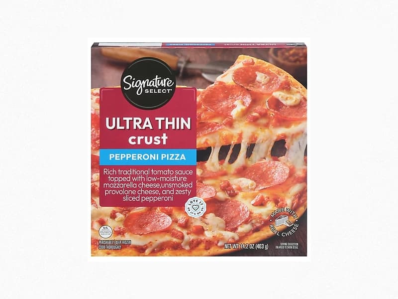 Pepperoni Ultra Thin Crust Pizza