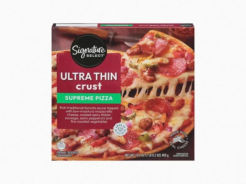 Supreme Ultra Thin Crust Pizza