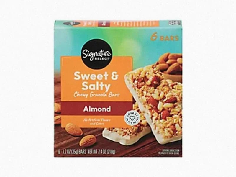 Sweet & Salty Almond Granola Bars