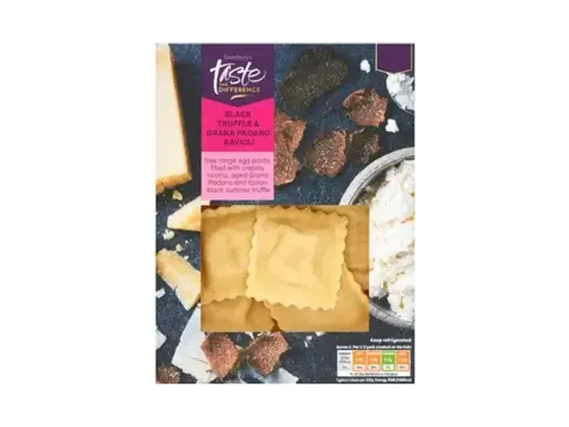 Black Truffle & Grana Padano Ravioli