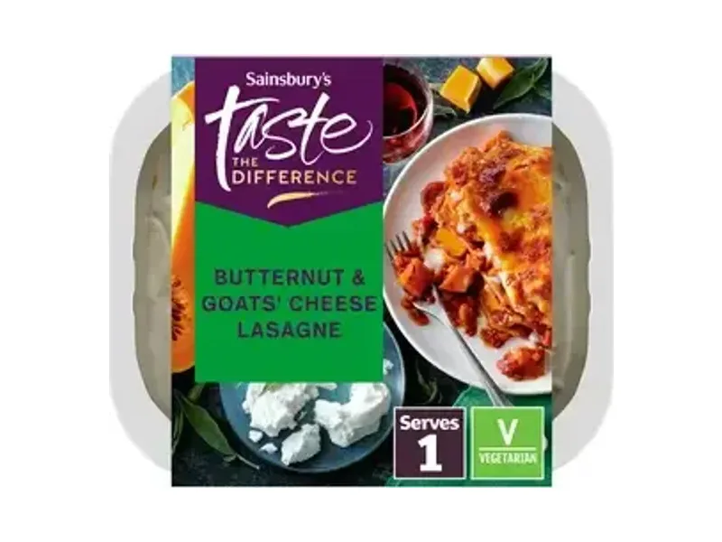 Butternut & Goats Cheese Lasagne