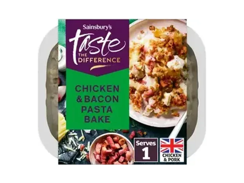 Chicken & Bacon Pasta Bake