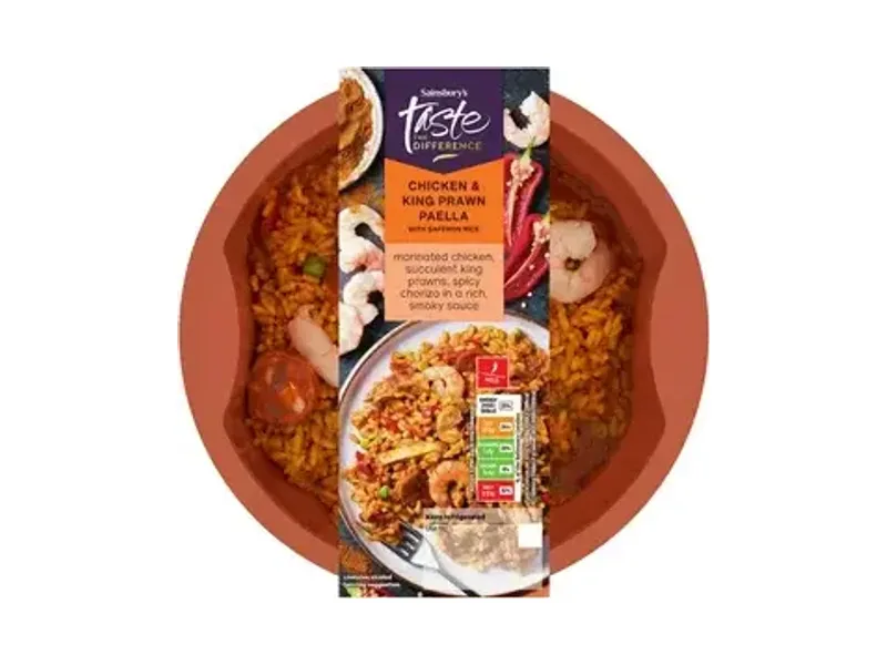 Chicken & King Prawn Paella