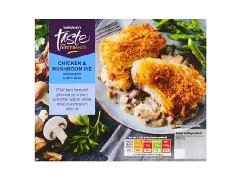 Chicken & Mushroom Pie