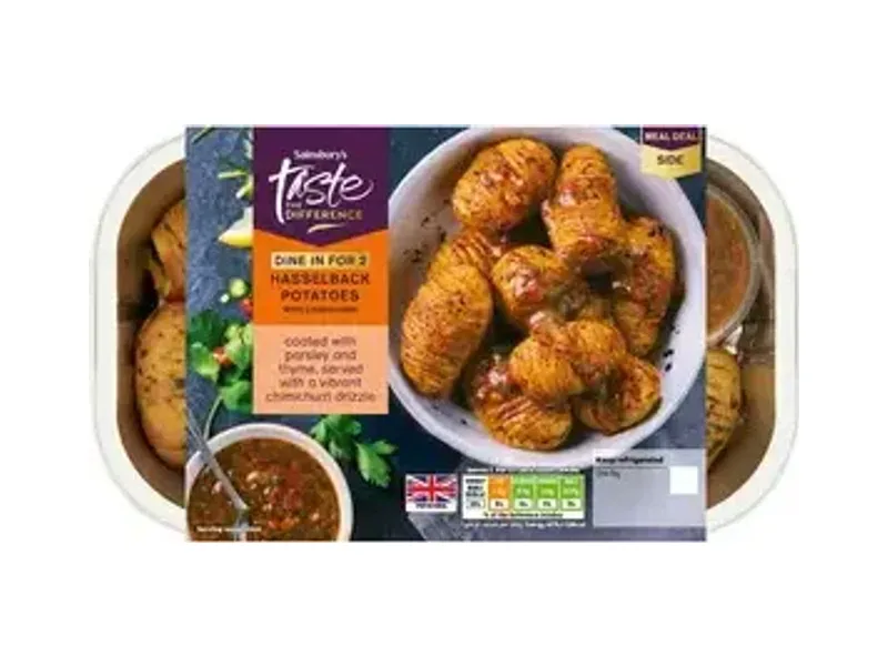 Chimichurri Hasselback Potatoes