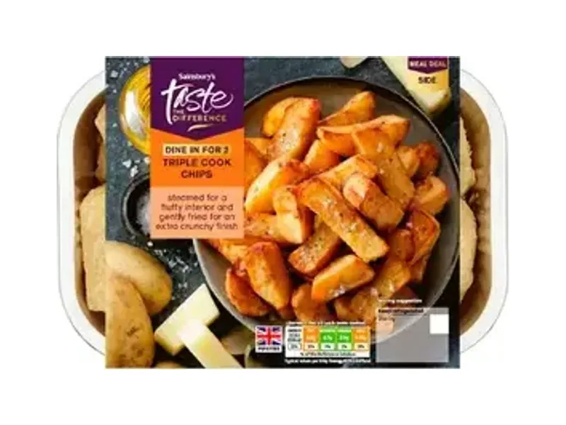 Chunky Triple Cook Chips