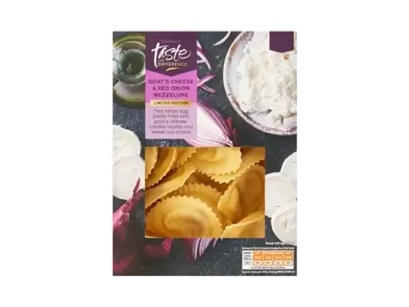 Goat's Cheese & Onion Mezzelune