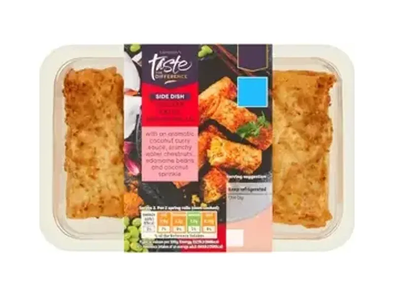 Katsu Chicken Spring Rolls